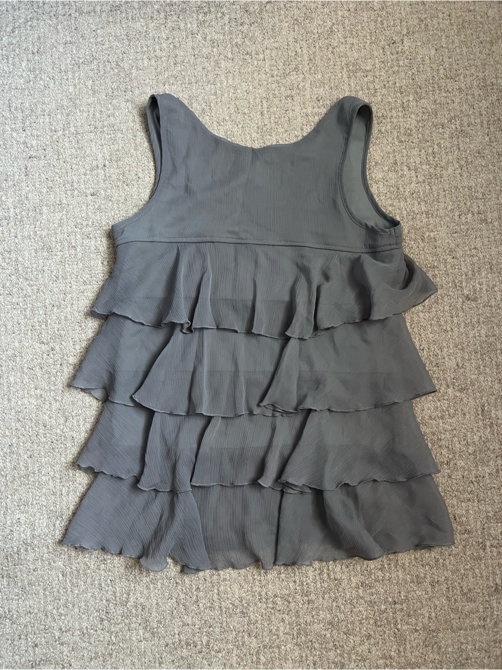 Y2K Layered Ruffle Tank Top - Picture 3 of 3